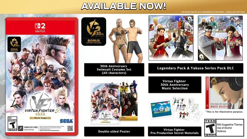 VIRTUA FIGHTER 5 R.E.V.O. WORLD STAGE on the Nintendo Switch 2 | AVAILABLE NOW!