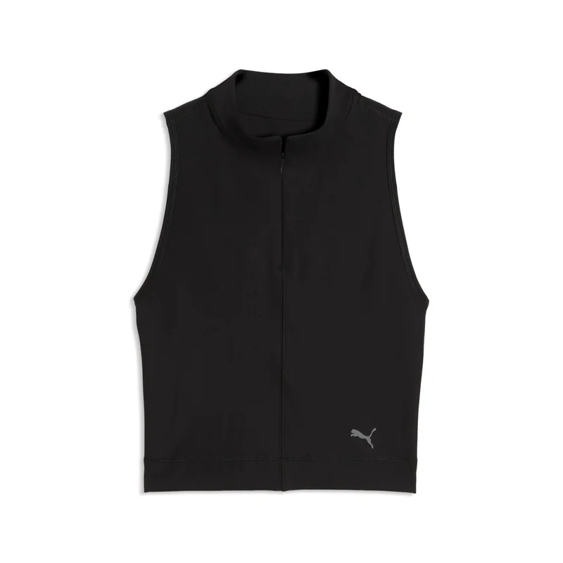 PUMA Cloudspun Ultra Soft Women's Zip Training Tank Top Shoes