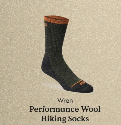 Performance Wool Hiking Socks