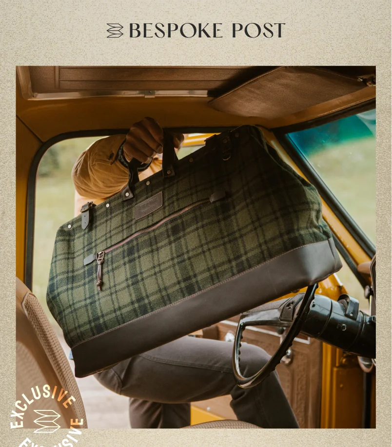 Line of Trade x Faribault Mill Special Edition Weekender Bag