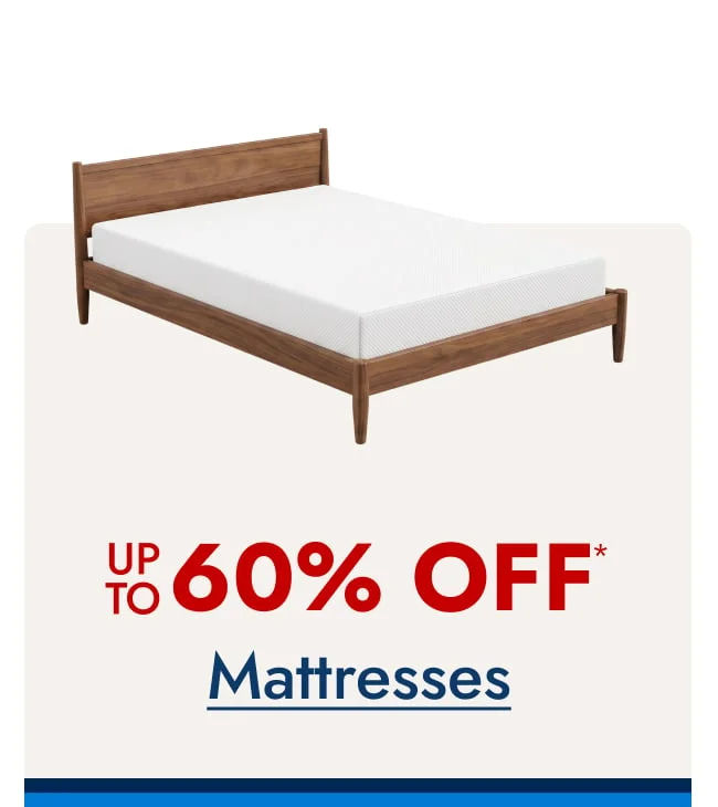 Save up to 60%--Mattresses