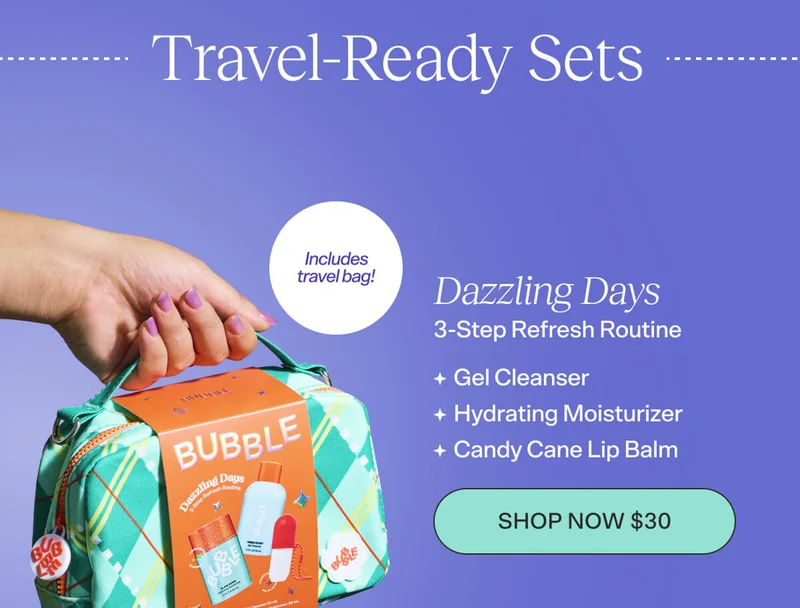 Dazzling Days 3-step Refresh routine
