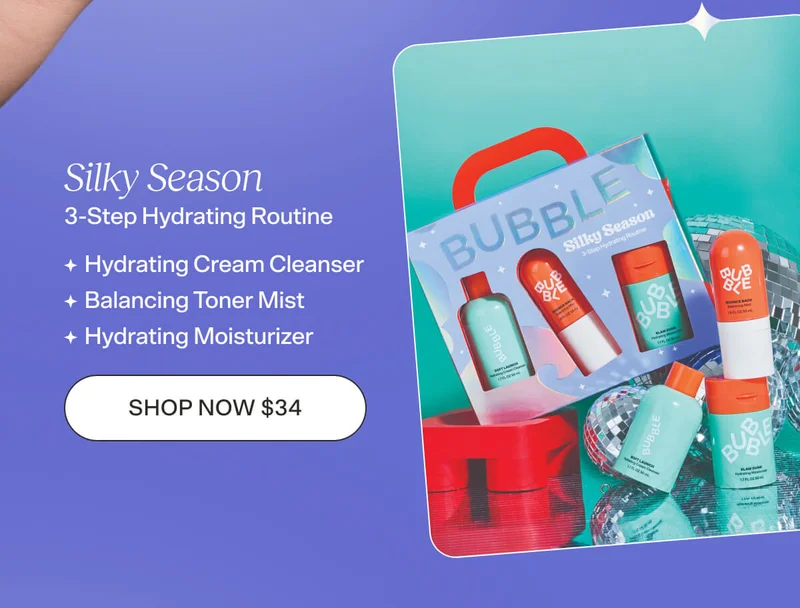 Silky Season 3-step hydrating routine