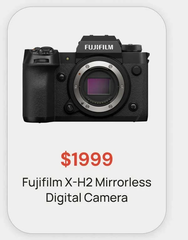 Fujifilm X-H2 Mirrorless Digital Camera