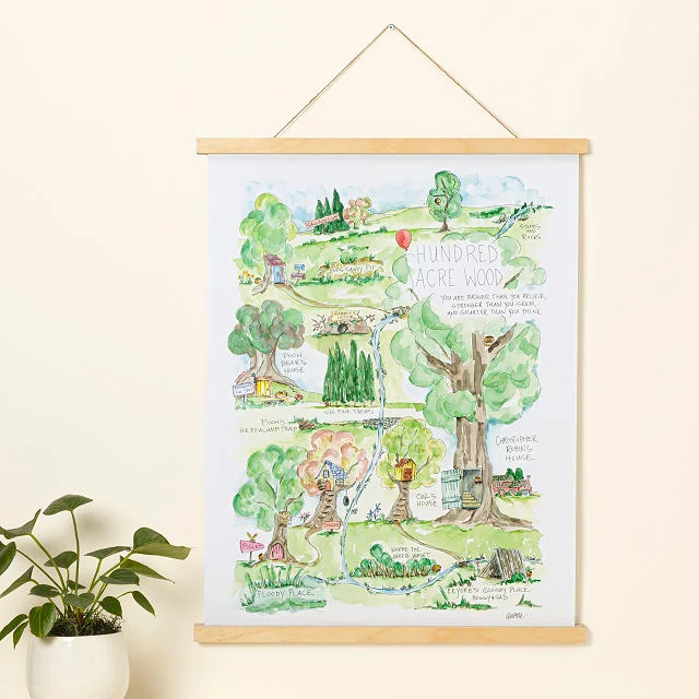Storybook Map Print