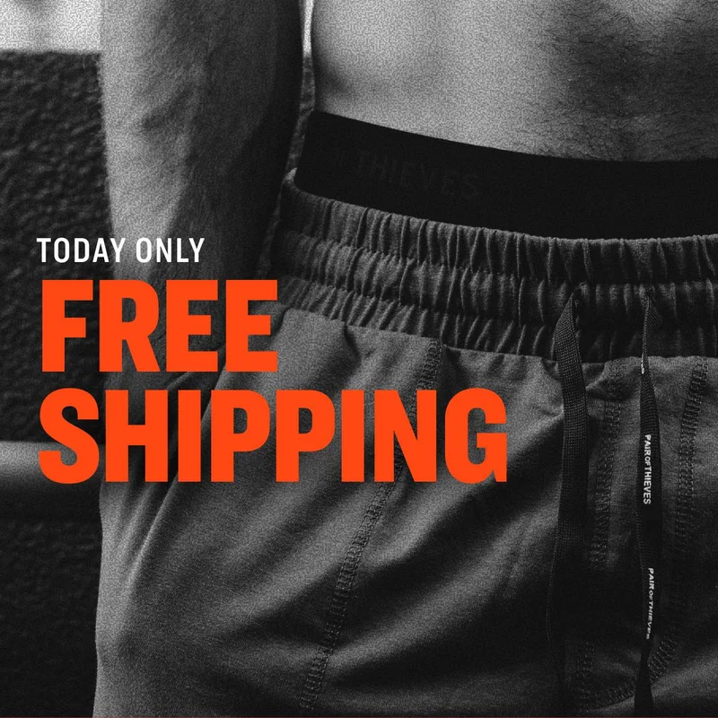 Today Only - Free Shipping