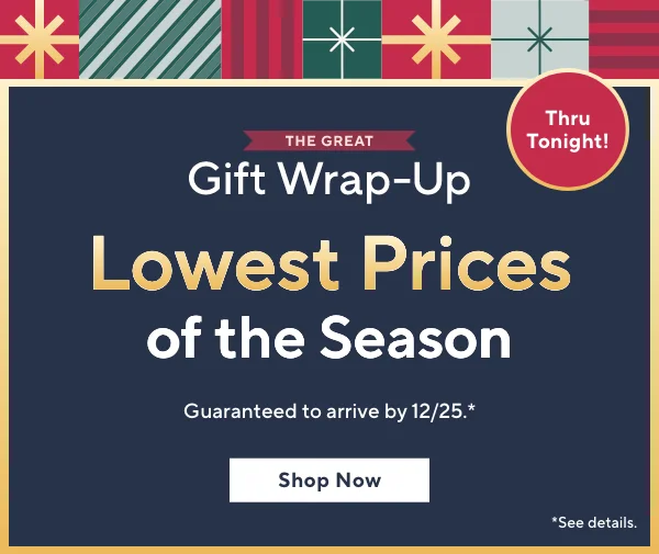 lowest prices of the season
