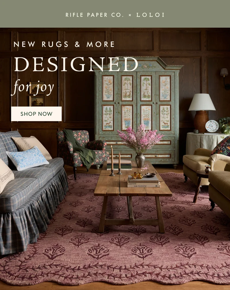 New Rugs & More: Design for Joy
