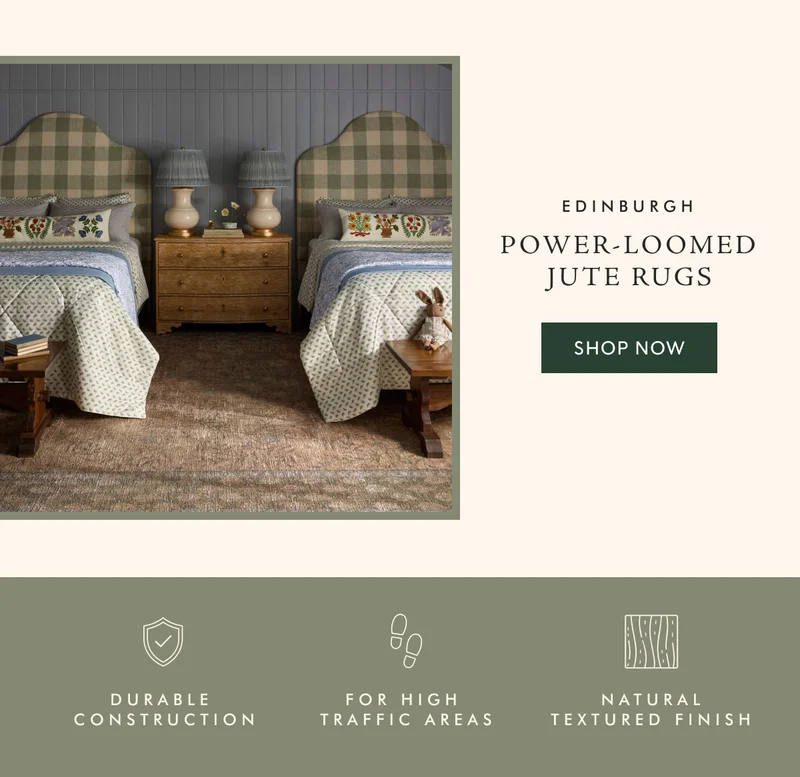 Edinburgh Power-loomed Jute Rugs