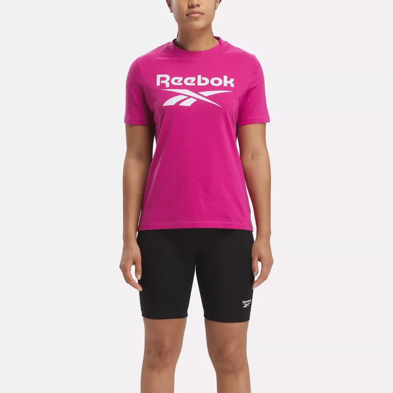 Image of Women's Reebok Identity Big Logo T-Shirt