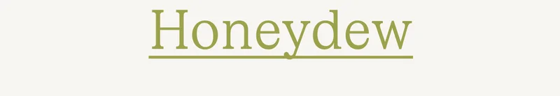 Honeydew