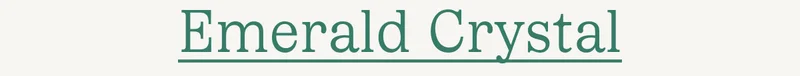 Emerald Crystal