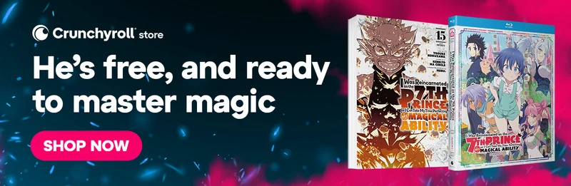 Crunchyroll Store. He's free, and ready to master magic. SHOP NOW.