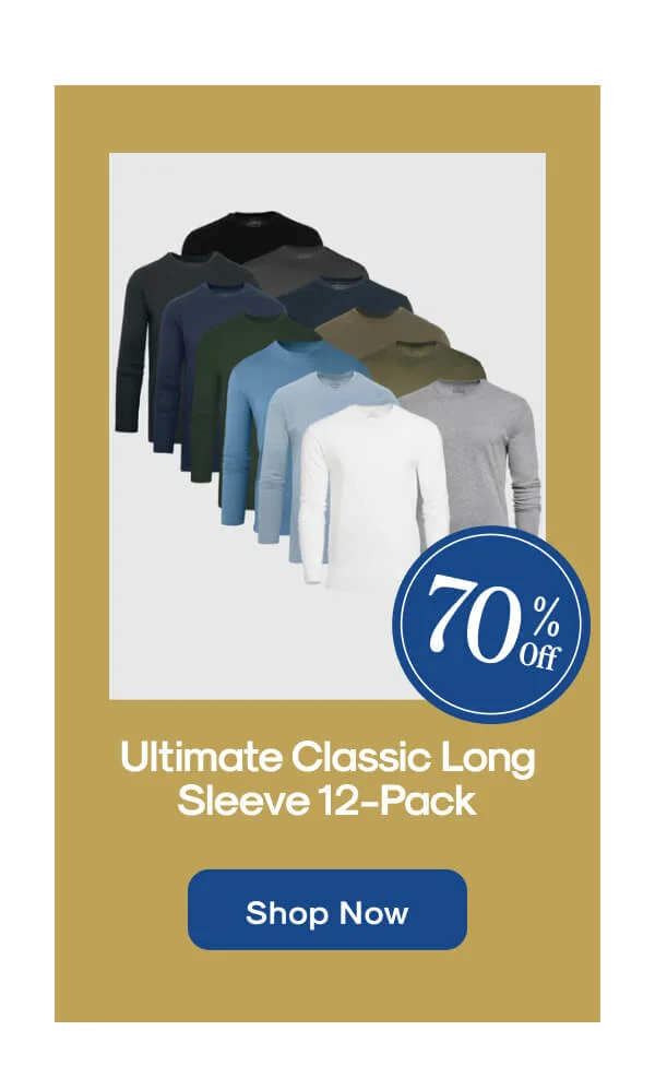 Ultimate Classic Long Sleeve 12-Pack