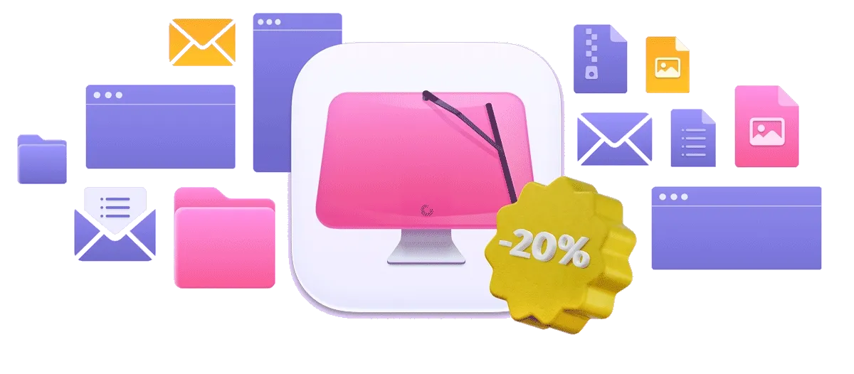 CleanMyMac X 20% discount