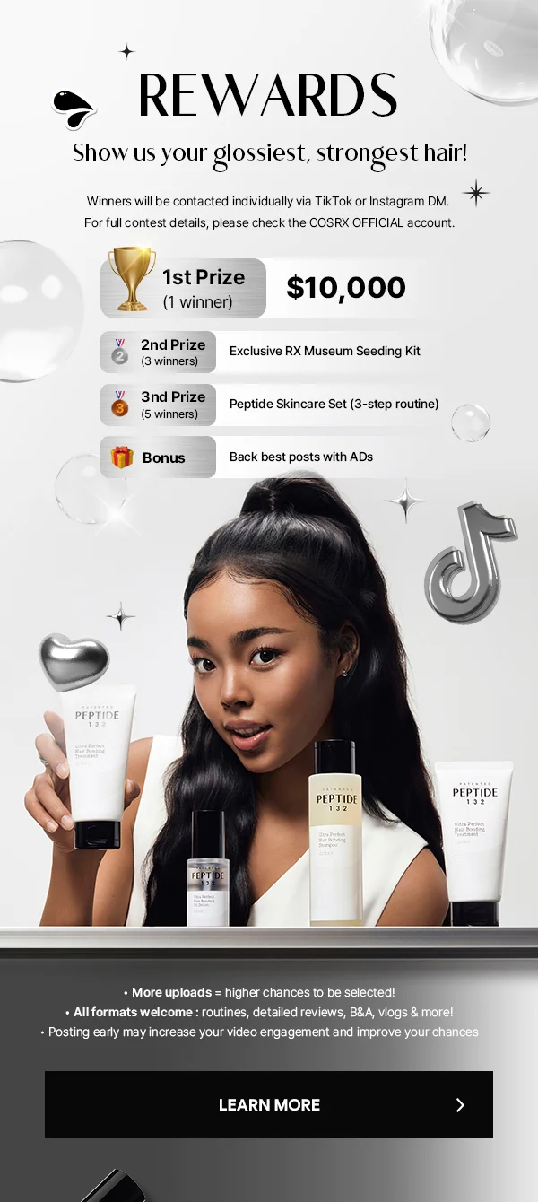 Show us your glossiest, stronger hair & Win $10,000!!