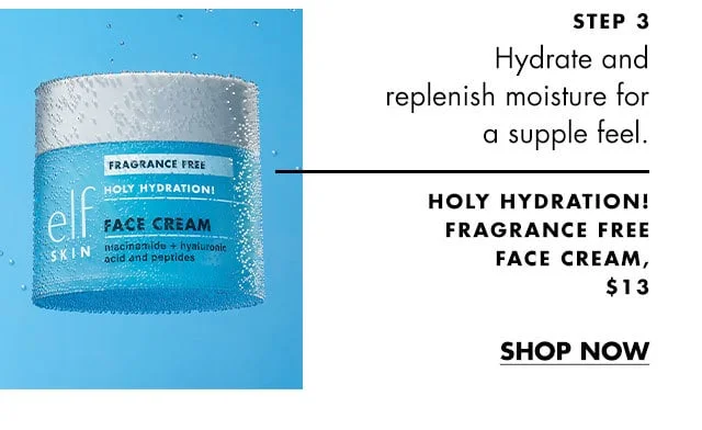 Holy Hydration! Face Cream Fragrance Free