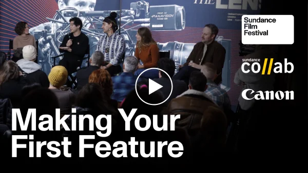 Thumbnail for "Making Your First Feature" video.
