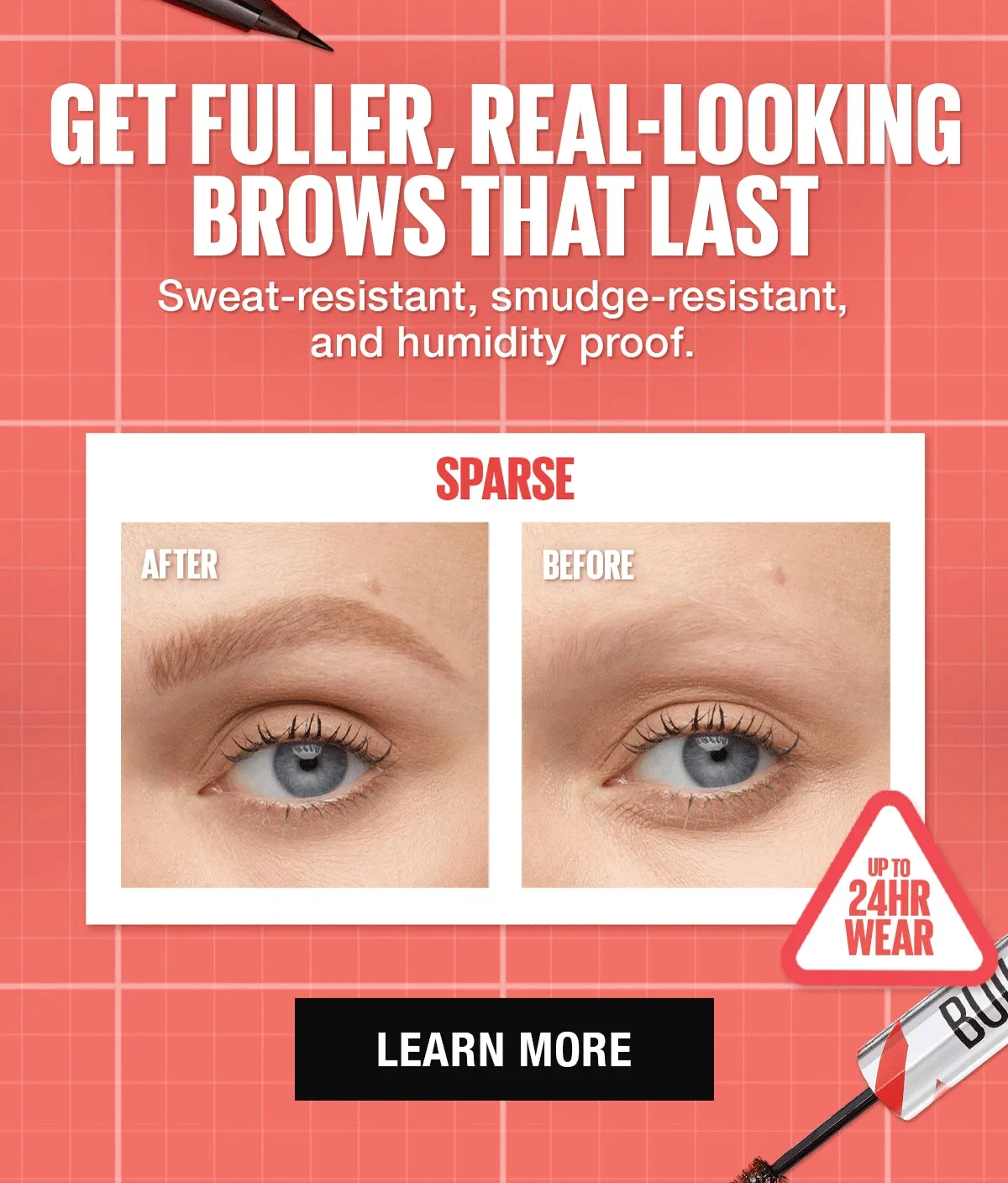 Get Fuller Looking Brows that Last