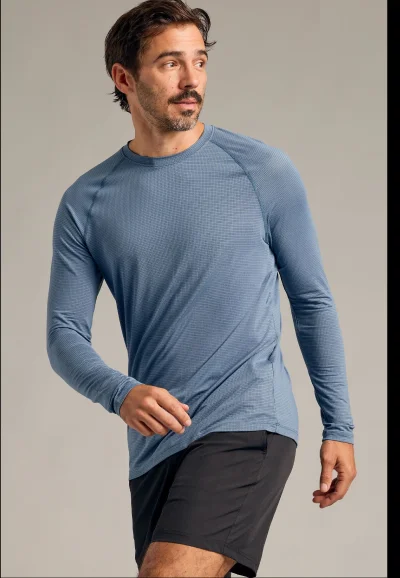 Fiord Long Sleeve Active Mesh Crew