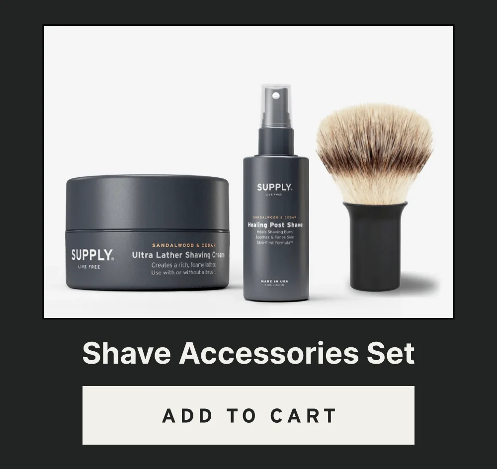 Shave Accessories Set [ Add to Cart ]