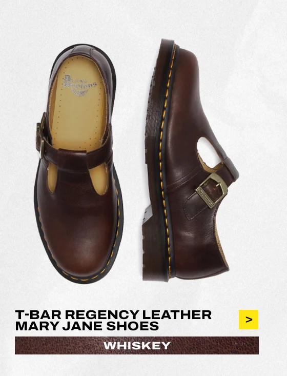T-Bar Regency Leather Mary Jane Shoes