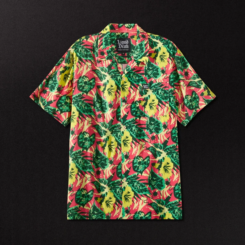 Image of Death's A Beach Button-Up