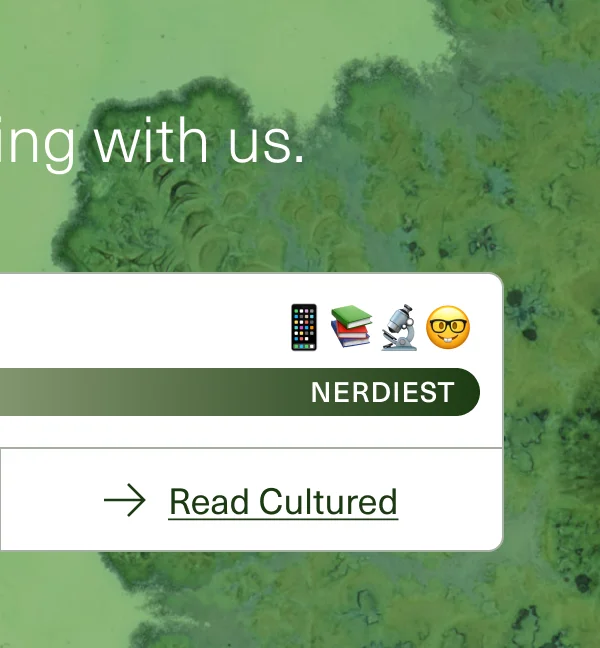NERDIEST. Read Cultured