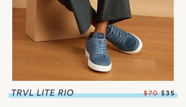 TRVL LITE Rio Twill Sneaker - Image