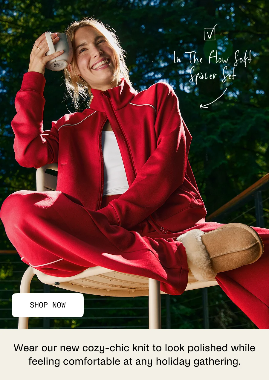 In The Flow Bomber Jacket in Holly Red
