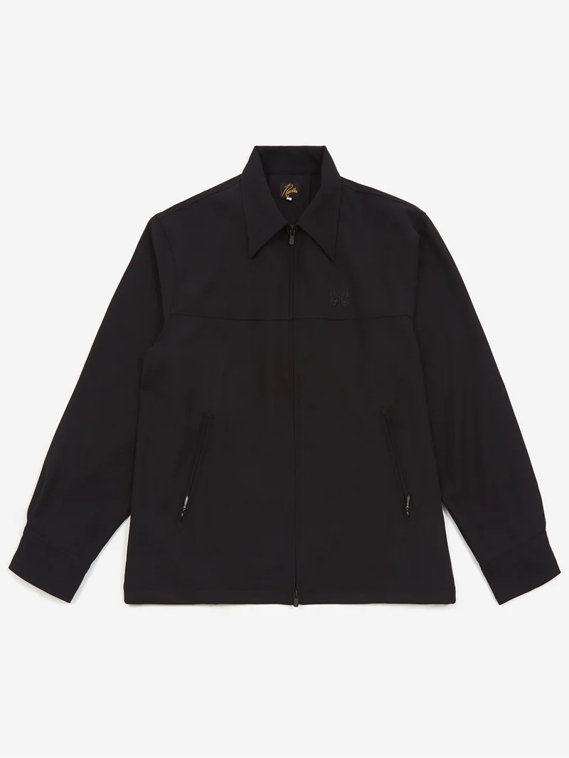 Image of Needles Sport Jacket - Cavalry Twill Black/Black