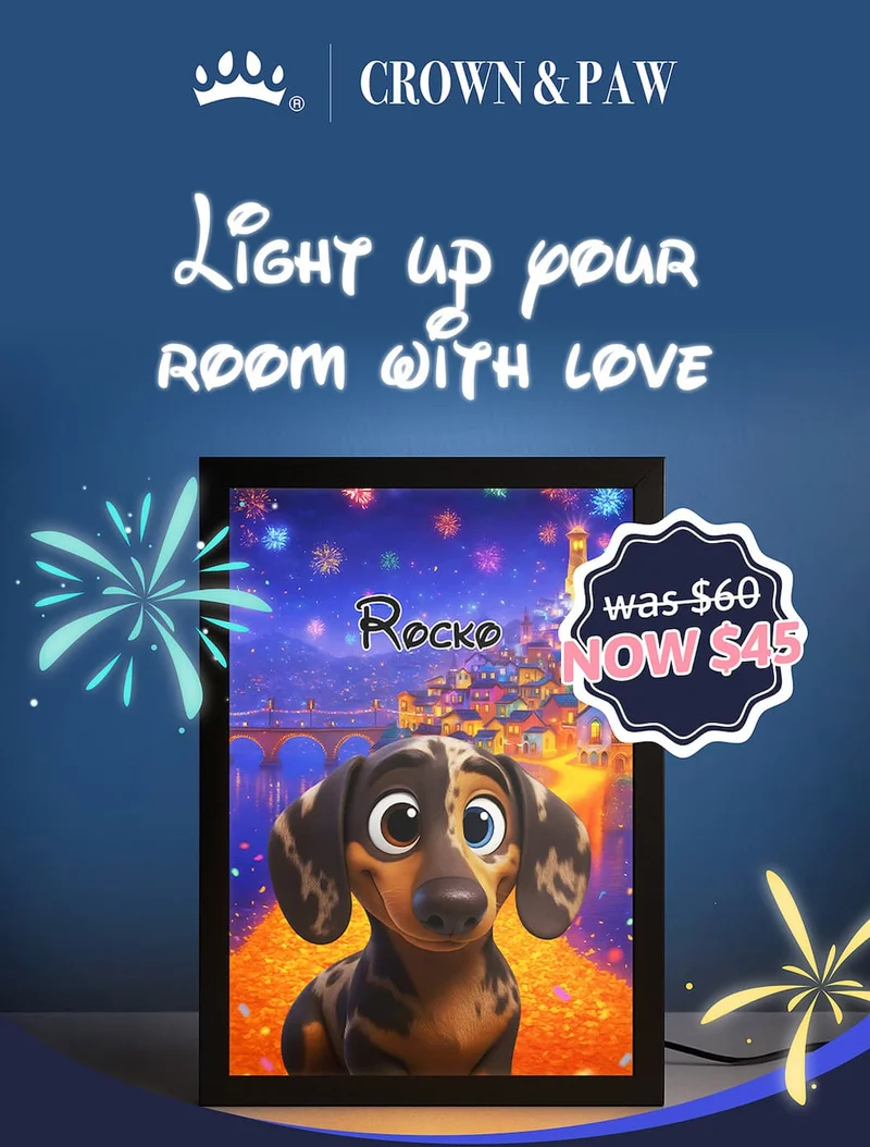 Light up your room with love. Was $60. NOW $45