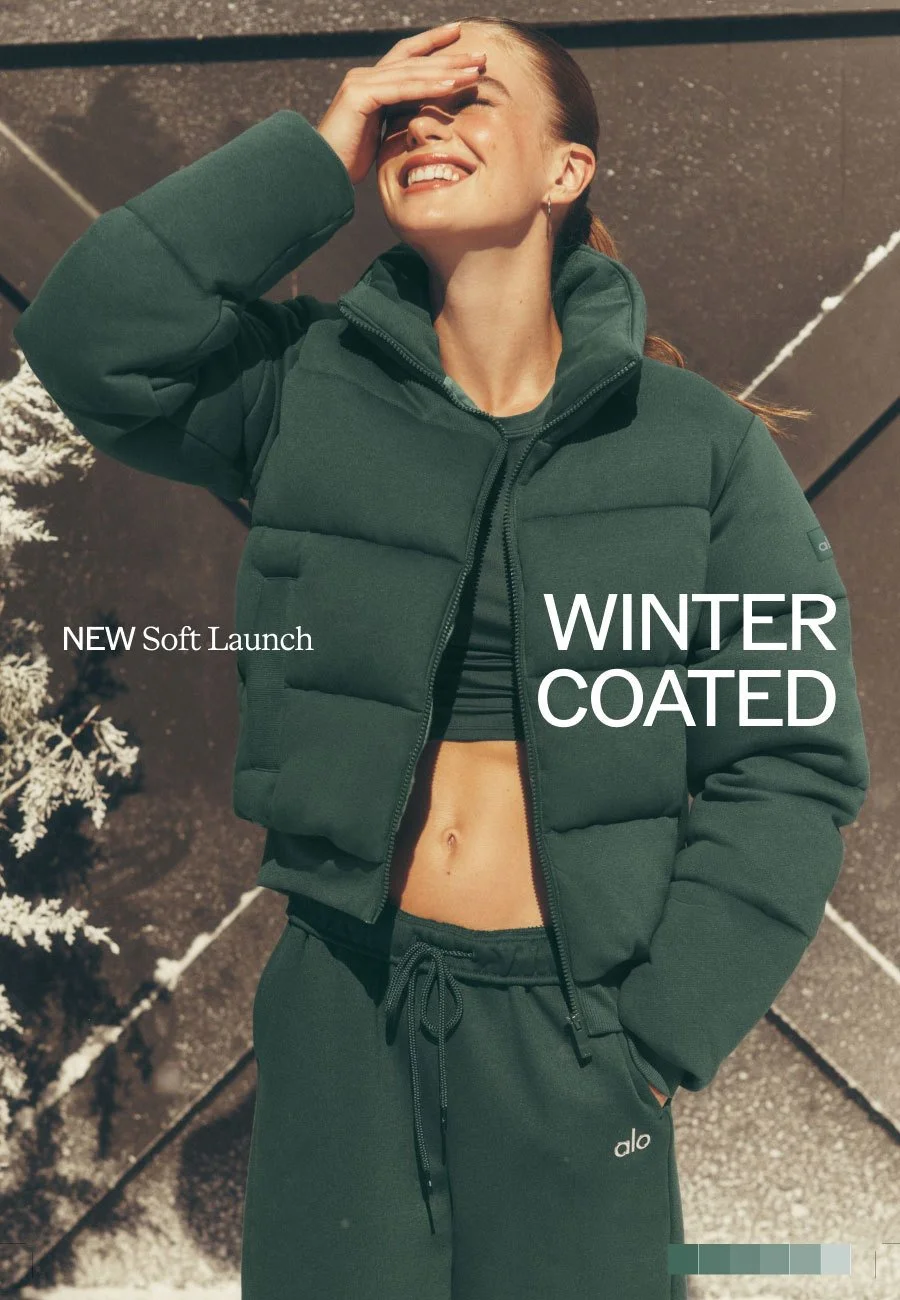 NEW SOFT LAUNCH. WINTER COATED