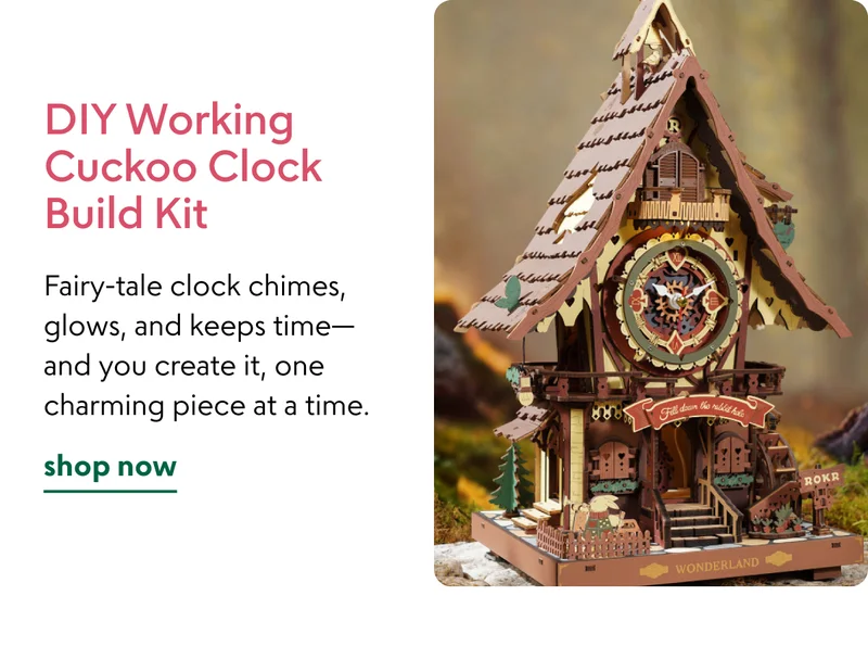 DIY Working Cuckoo Clock Build Kit