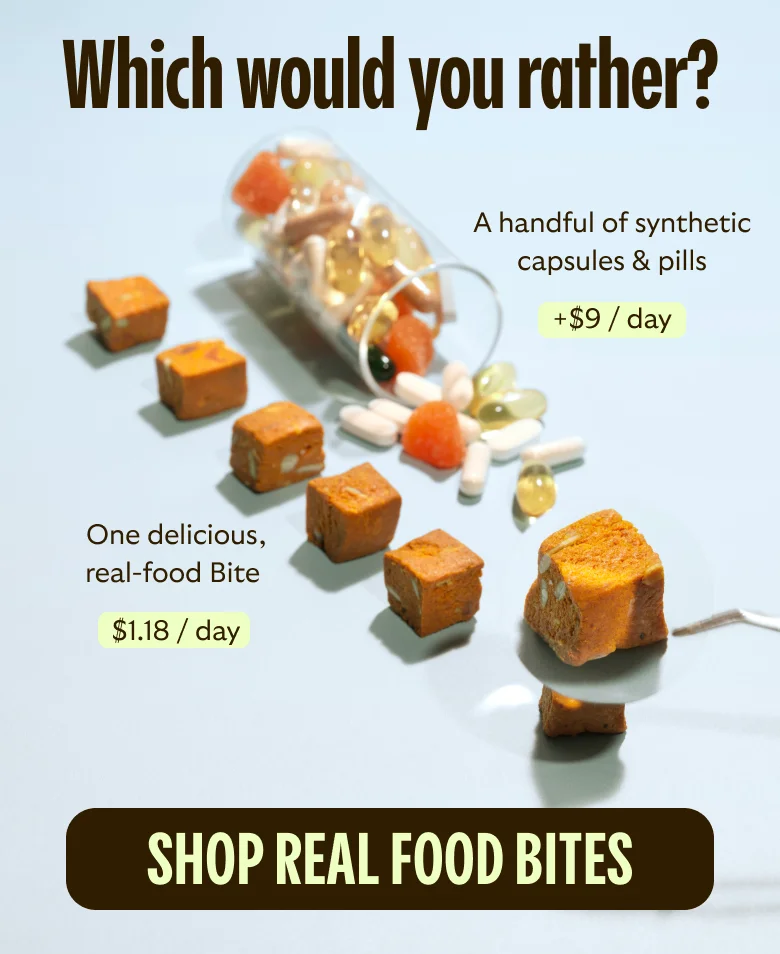 Shop real food Bites