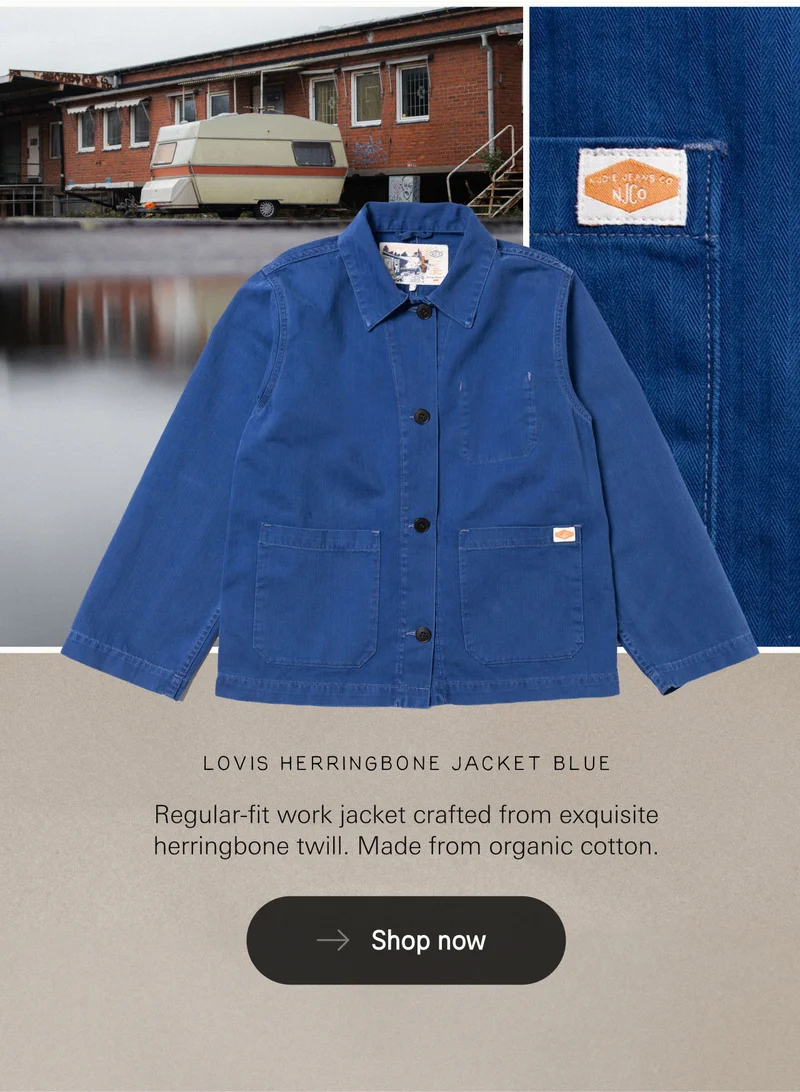 Lovis Herringbone Jacket Blue