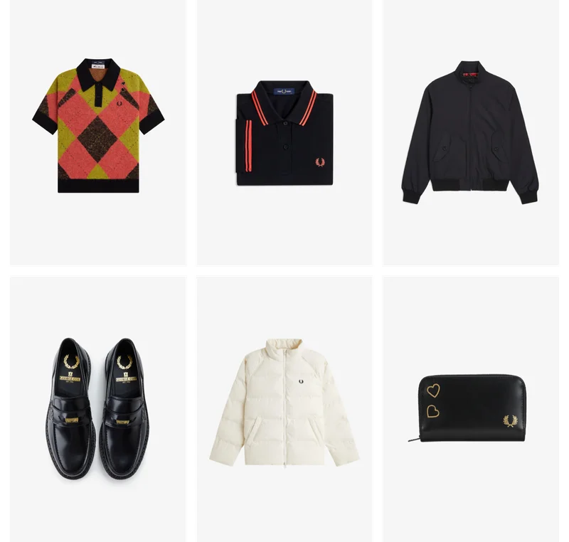 The Gift List: For Her. A selection of womenswear options in the 'For Her' gift list