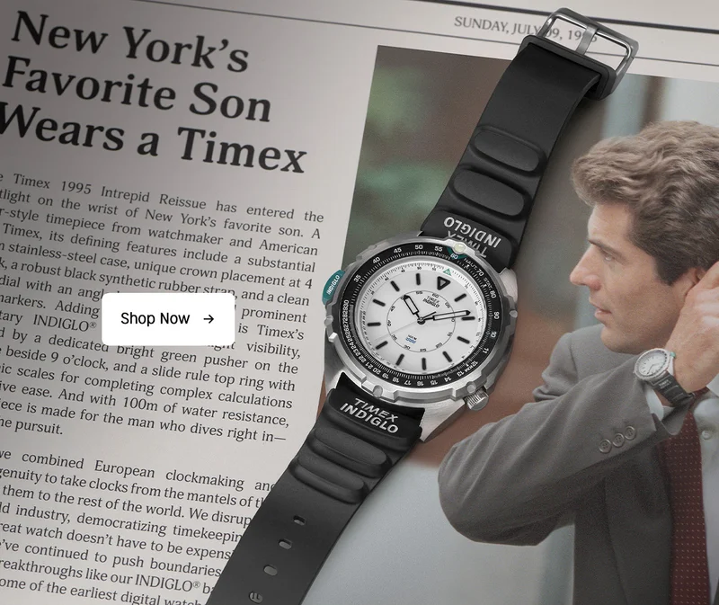 New York's Favorite Son Wears A Timex | Shop Now
