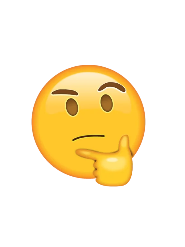 Thinking emoji