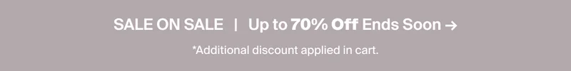 up to 70% off ends soon
