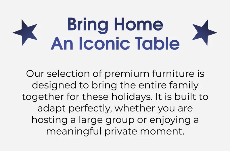 Bring Home An Iconic Table