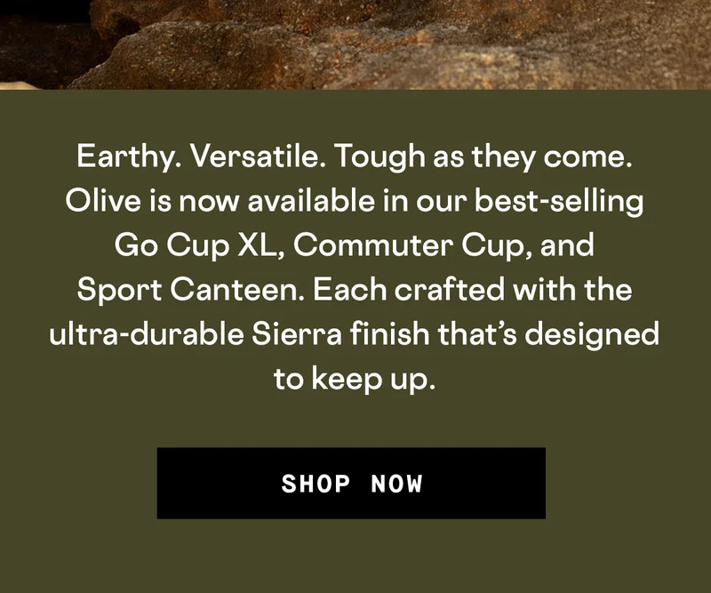 NEW Olive drinkware