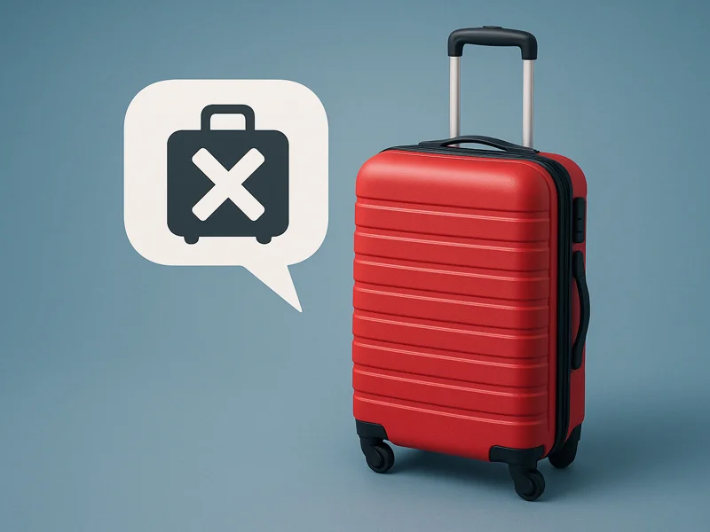 A standalone baggage