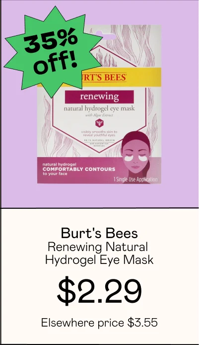 Renewing Natural Hydrogel Eye Mask