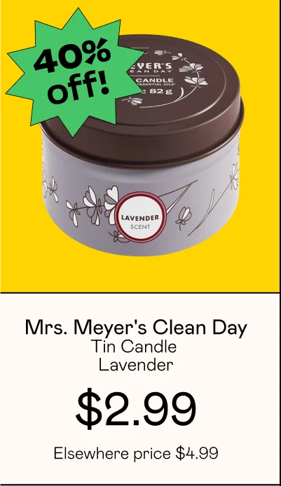 Tin Candle Lavender