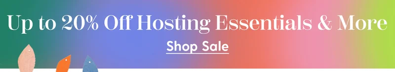 Up to 20% Off Hosting Essentials & More | Shop Sale