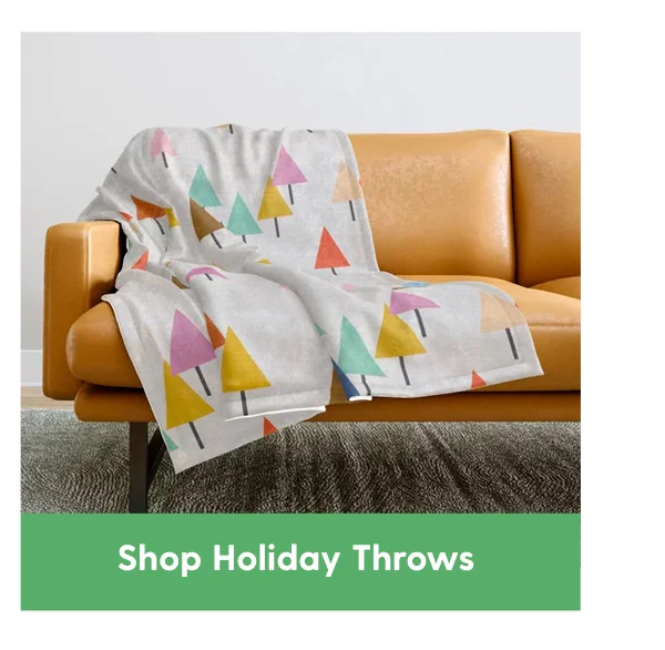 Shop Holiday Throws