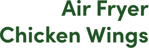 Air Fryer Chicken Wings