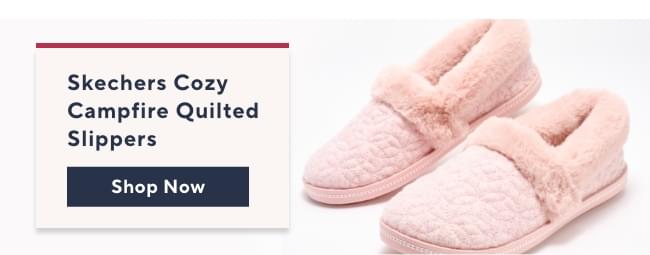 Skechers Cozy Campfire Floral Quilted Slipper -Bright Blossom