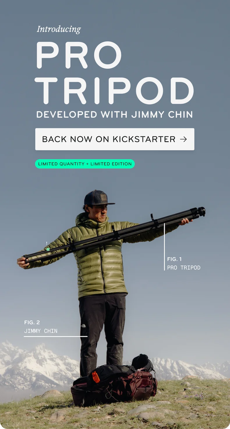 Pro Tripod by Peak Design